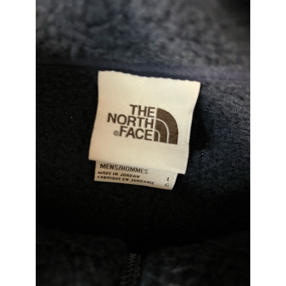 The North Face Men's Sweater Vest‎ Lg Full Zip NWT *Logo - Picture 4 of 7